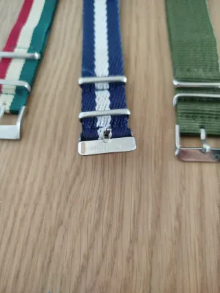 Lote de Correas de reloj Nato