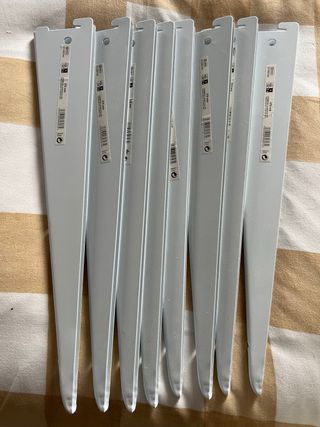 cremallera y cartelas para estantería