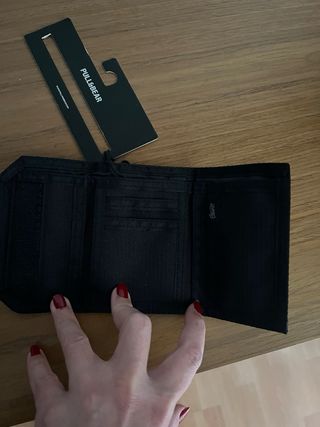 Cartera Pull&Bear Negra
