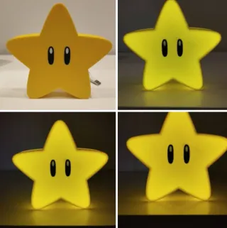 Lampada Stella Super Mario