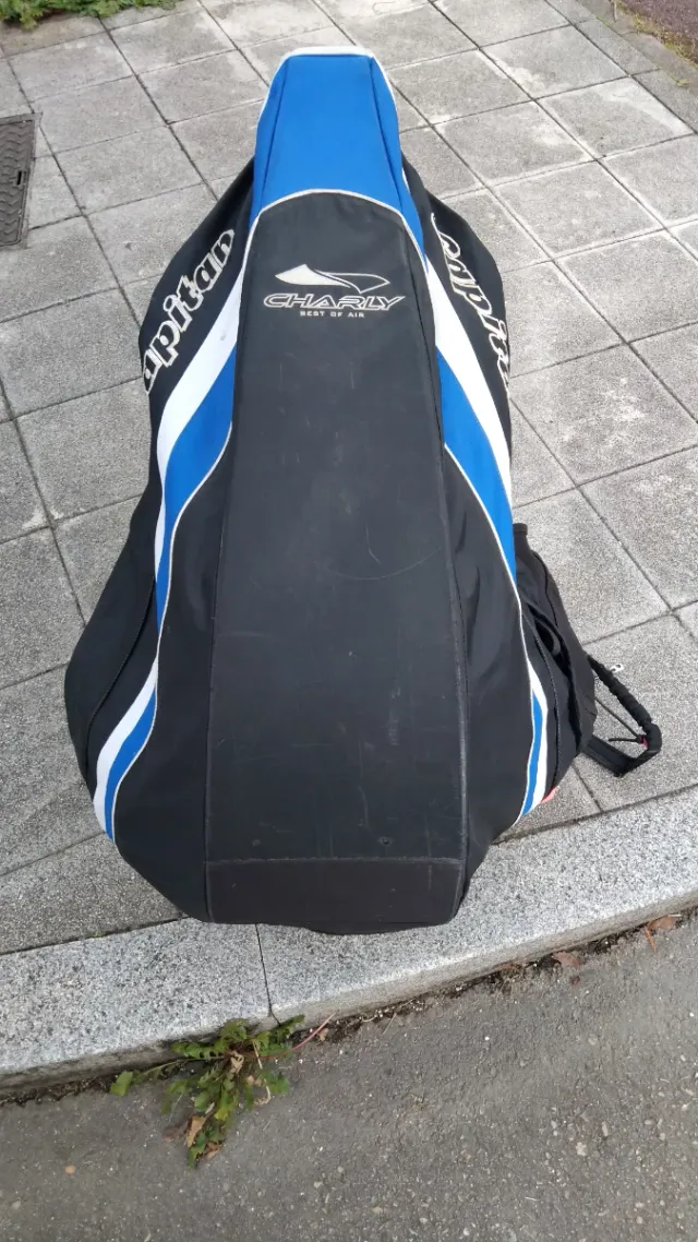 Silla parapente completa, más equipos en mi perfil