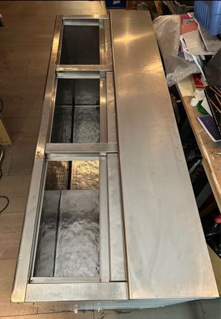 Nevera industrial acero inoxidable