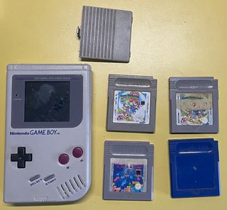 Nintendo Game Boy Grigio + Giochi