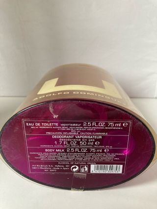 Perfume Adolfo Dominguez U Morado Dorado