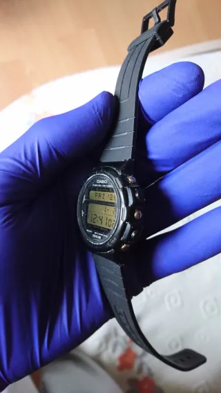 Reloj Casio DBW 32 Negro