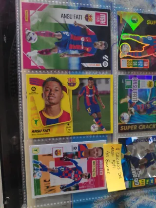9 Cromos Ansu Fati