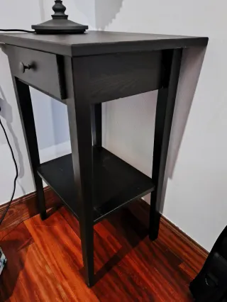 Mesa Auxiliar IKEA Negra