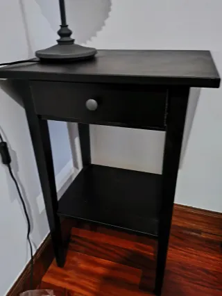 Mesa Auxiliar IKEA Negra
