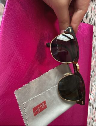 Gafas de sol Ray-Ban Marrón y Dorado