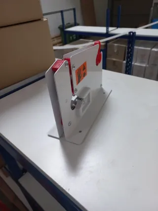 Soporte para precinto sobremesa