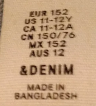 Cazadora vaquera niña T. 11/12