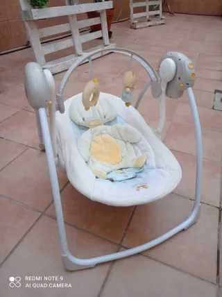 Hamaca eléctrica pollito