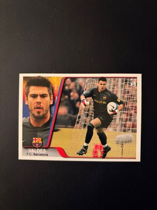 Cromo Victor Valdes F.C. Barcelona