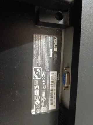 Monitor Asus VGA Negro