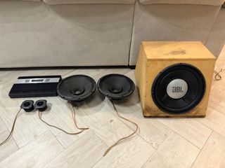 Equipo sonido completo Subwoofer JBL para Coche