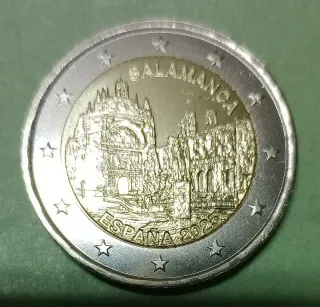 Lotto 59 Moneta 2 Euro Spagna Salamanca 2025 FDC