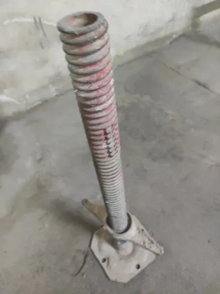 Pata de andamio europeo aluminio