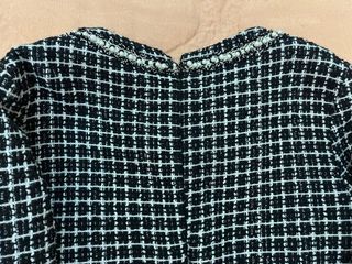 Vestido Mango cuello joya Talla XS