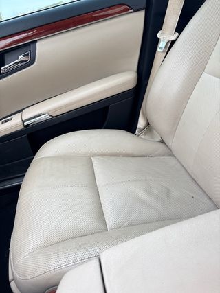 Asientos Piel Mercedes Clase S W221 (crema)