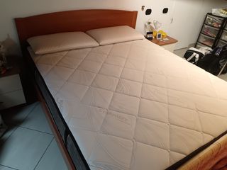 Materasso matrimoniale rivestimento in cashmere