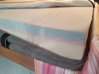 Materasso matrimoniale rivestimento in cashmere