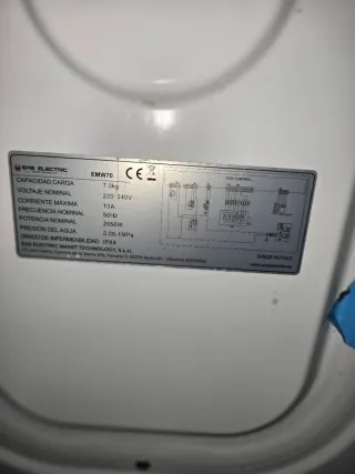 Lavadora nueva 7kilos. Lavadora 12 kilos con uso