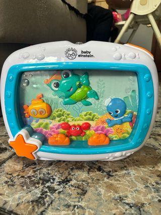 Juguete cuna Baby Einstein luz y movimiento