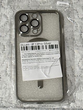 Carcasa iPhone 13 Pro Silver DLLen