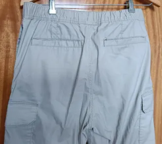 Pantalón Cargo H&M Gris Talla S (Techwear)