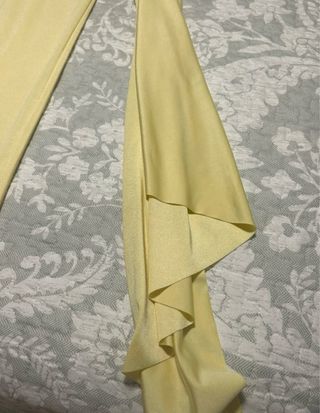 Vestido graduación amarillo