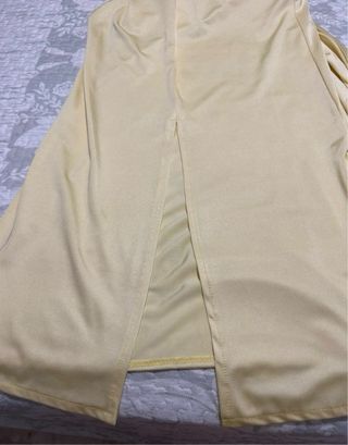 Vestido graduación amarillo