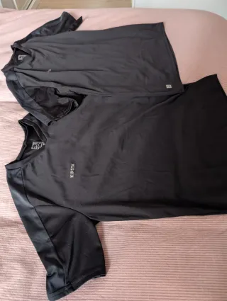 Pack 2 Camisetas Kipsta Talla 12-13 años