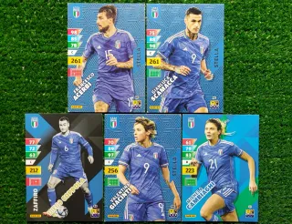 5 carte Adrenalyn XL Panini Italia C545