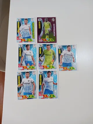 Adrenalyn 2016-2017 Málaga CF Cromos