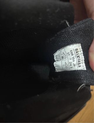 Scarpe Balenciaga Track Nere Tg 37