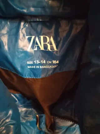 Cazadora azul eléctrico