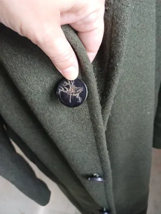Abrigo Loden Verde Oliva