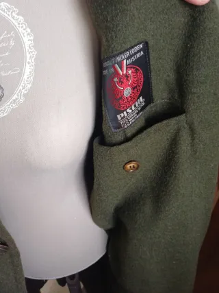 Abrigo Loden Verde Oliva