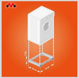 Base con ruote per lavatrice Meliconi