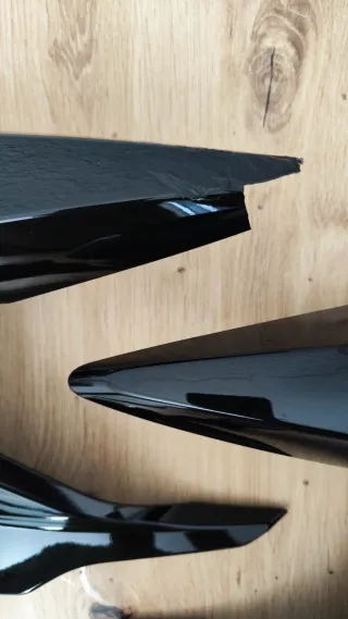 Carenado Lateral Yamaha YS125 Negro