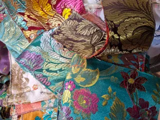 Lote Telas Falleras Restos 20 Unidades