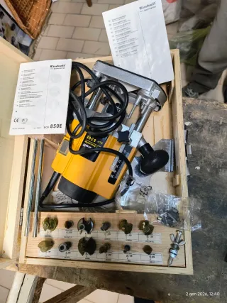 Fresatrice Einhell 850E