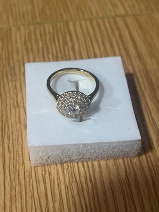 Anillo Laminado 14k Talla 8