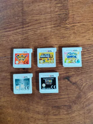 Nintendo 3DS XL Azul con juegos