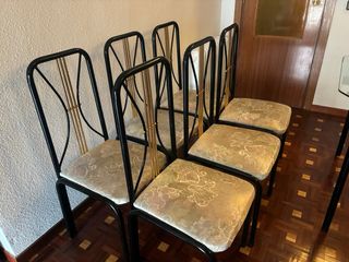 Juego de 6 sillas de comedor
