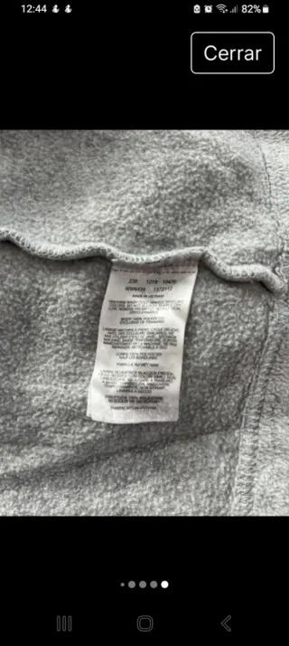 Forro polar Columbia gris