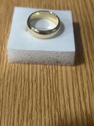 Anillo laminado 14k Talla 8