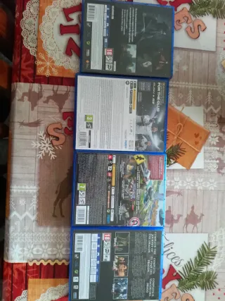 Lote 4 Juegos PS4/PS5: The Last of Us, FIFA 25, Le