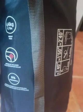 Colchón Hinchable Quechua Comfort 140x200cm. Nuevo