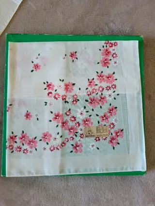 Fazzoletti fantasia floreali vintage